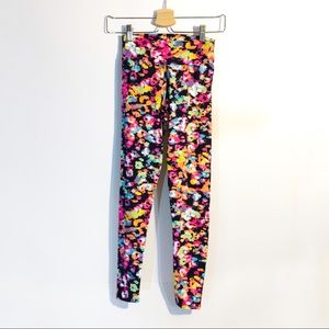 DONA JO Colorful Print Workout Tights Leggings Small/Medium